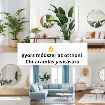 6 gyors módszer az otthoni chi-áramlás javítására